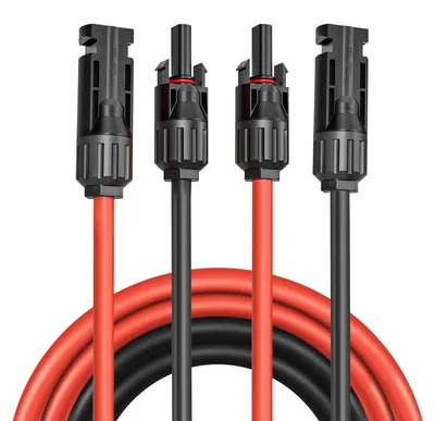 Immagine prodotto di Cavi solari, 4 mm²/6 mm², cavo di prolunga solare (4 mm², 2 metri)