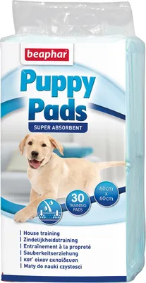 Produktbild von Beaphar Puppy Pads 60 x 60 cm, Inhalt: 30 Stück