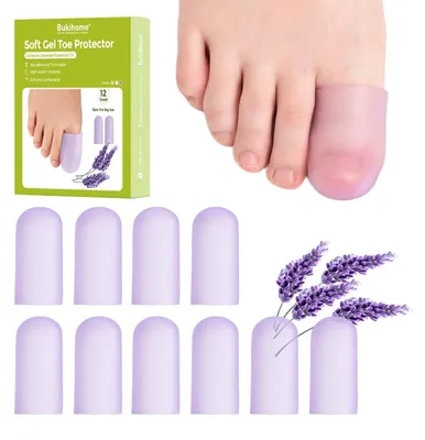 Obrázek produktu pro Silikonové krytky na prsty 12 kusů pro úlevu od bolesti