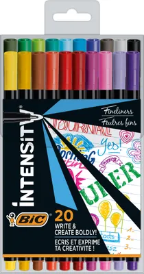 Immagine prodotto di Fineliner Intensity, assortiti, 1 scatola = 20 pezzi