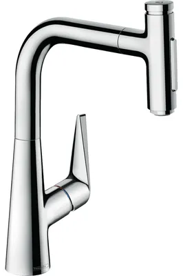 Produktbild von Spültischmischer Select DN 15, mit Ausziehbrause chrom chrom 2jet Ausziehbrause