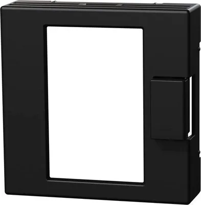 Obrázok produktu pre Univerzálny regulátor teploty s dotykovým displejom, čierny, 40 x 40 mm