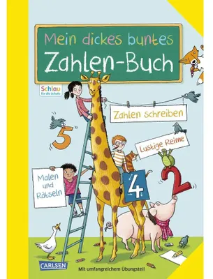Produktbild von Schlau für die Schule: Mein dickes buntes Zahlen-Buch