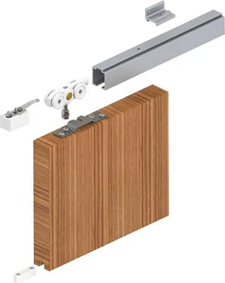 Immagine prodotto di Sistema scorrevole 140 140kg HLT da 30mm telaio completo HELM