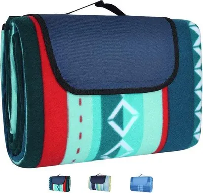 Produktbild von Famanu Picknickdecke – extra groß und langlebig – wasserfest