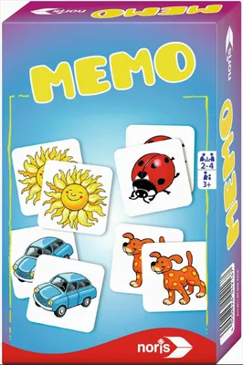 Produktbild von Noris Spiele Memo - Mitbringspiel; 606094216