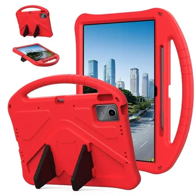 Produktbild von Coverup Stoßfeste Kinderhülle - Lenovo Idea Tab Plus Hülle - Rot