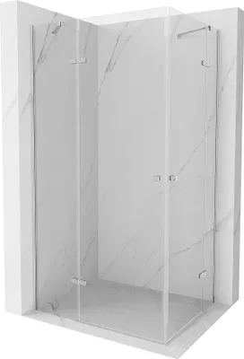Immagine prodotto di Mexen Roma Duo cabina doccia battente 110 x 80 cm, trasparente, cromo - 854-110-080-02-00