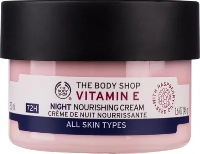 Obrázek produktu pro Vitamin E noční pleťový krém Nourishing Night Cream pro ženy 50 - The Body Shop