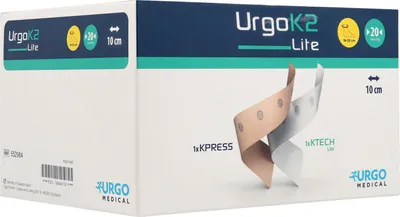 Productafbeelding van Urgok2 Lite Compressiesysteem, 10 cm, enkelomvang 18-25 cm, 6 stuks
