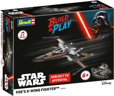 Produktbild von Build & Play SW 06564 - Poe's X-Wing Fighter (1:78)