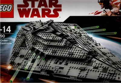 Produktbild von LEGO Star Wars 75190 - First Order Star Destroyer