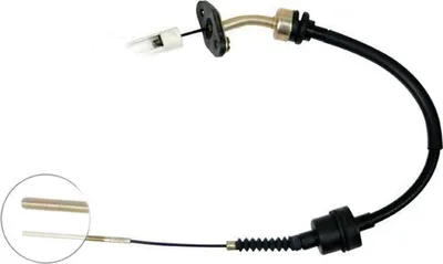 Productafbeelding van Kabelbediende koppeling, 787 mm, met ABS, geschikt voor onder andere FIAT PALIO