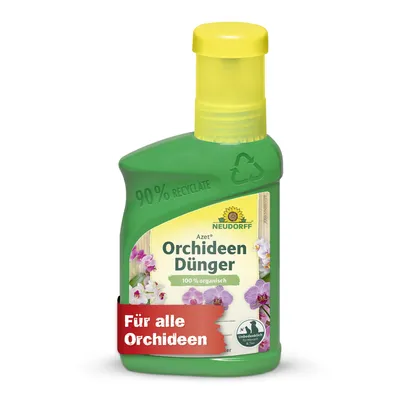 Produktbild von Neudorff Azet OrchideenDünger 250ml für 50L Gießwasser 100% organisch Flüssigdünger Konzentrat