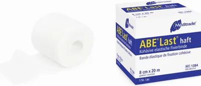 Produktbild von 72x ABE Last® haft hochelastische Fixierbinde, 8 cm x 4 m | Packung (1 Stück)