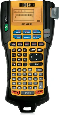 Produktbild von Dymo Rhino 5200 - Beschriftungsgerät - s/w - Thermotransfer - Rolle (1,9 cm)