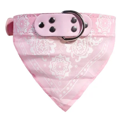 Produktbild von Hundehalsband mit Halstuch Pink XL