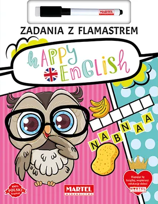 Immagine prodotto di Zeszyt ćwiczeń z flamastrem Happy English
