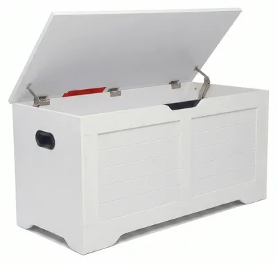 Produktbild von Große, weiße Aufbewahrungsbox und Spielzeugkiste
