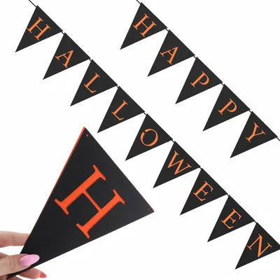 Produktbild von Happy Halloween Banner Dekorative Girlande Party Dekoration