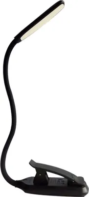Produktbild von Mini-Leselampe mit Klemme für Schüler, Augenschutz, USB-Anschluss, kleine Buchlampe,black