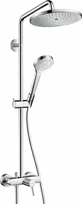 Produktbild von hansgrohe Croma Select S Showerpipe 280 1-jet mit Einhebelmischer, chrom, 26791000