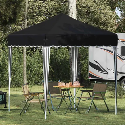 Produktbild von "2026 Moderne"Pop-up Partyzelt(Wasserdicht) elegantes Design - Gartenzelt/Partyzelt - Anthrazit 195x195x245cm Oxford-Stoff - Pavillons & Partyzelte BestMöbel 321865