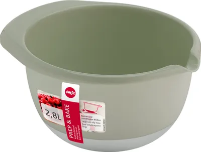 Produktbild von EMSA Kunststoff-Rührschüssel Prep & Bake 2,8l grün
