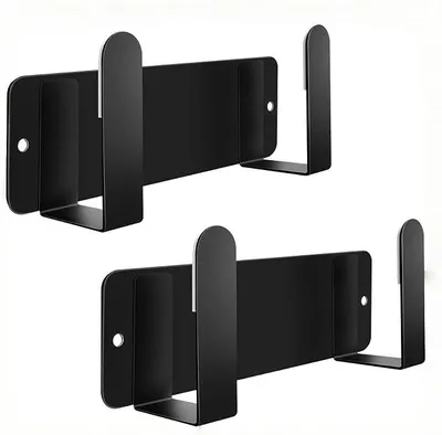 Produktbild von PolkaHome® Pannendekselhouder Wandmontage 2er Set - Selbstklebend & Schraubbefestigung, Edelstahl 304, Küchenorganizer für Deckel &