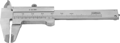 Obrázok produktu pre Vernierov kaliber, Vernierov kaliber z nehrdzavejúcej ocele, Vernierov kaliber 0-50 mm, vysoko presný Vernierov kaliber, merací kaliber, malý Vernierov kaliber