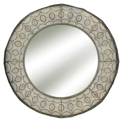 Obrázok produktu pre Zrkadlo Pomax Coronne, zlatá farba, priemer 71 cm, šírka 6 cm