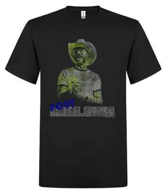 Produktbild von Post Malone Worldtee Offizielles Merchandise Bandshirt T-Shirt 100% Baumwolle