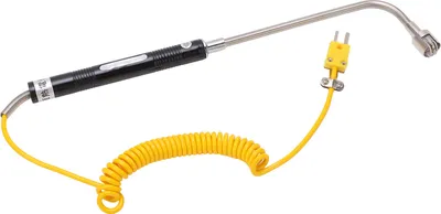 Obrázok produktu pre Povrchová termočlánková sonda s pravým uhlom typu K Ručné meranie teploty NR 81532B -50 ~ 500 ℃