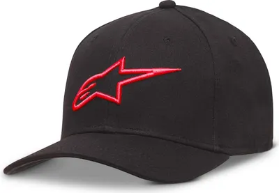 Image de Alpinestars Ageless Curve Hat Noir/Rouge S/M Kšiltovka
