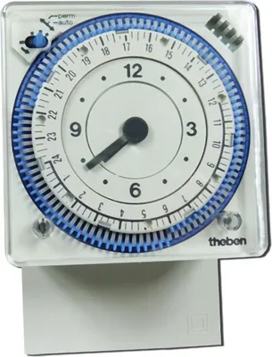 Produktbild von THEBEN Schaltuhr mech 230VAC FR-Einb 1kan Wechs 24h