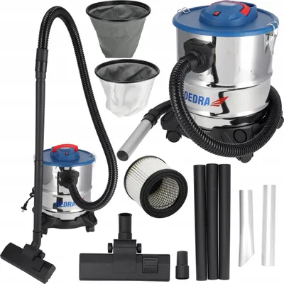 Produktbild von Dedra Schornstein Industrie Staubsauger 1200W 20L Beutellos Gipsasche Hepa