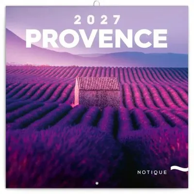 Image de NOTIQUE, agenda de notes Provence, 2027, format 30 x 30 cm