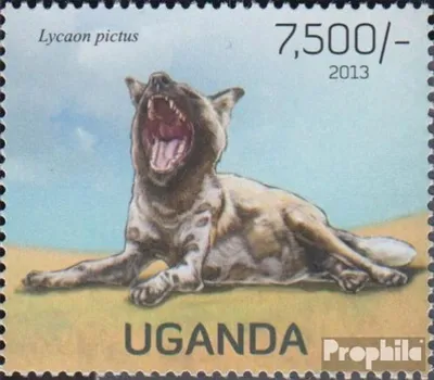 Produktbild von Briefmarken Uganda 2013 Mi 3054 (kompl.Ausg.) postfrisch Afrikanischer Windhund