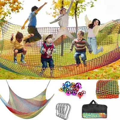 Produktbild von Solidchoice – Klimmnetz für Kinder – Bunt, 2 x 3 Meter