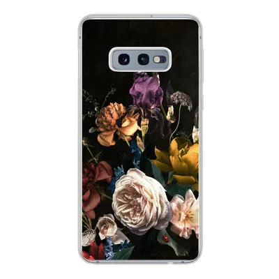 Produktbild von MuchoWow® Handyhülle Schutzhülle Hülle für Samsung Galaxy S10e Blumen - Rosen - Muster Silikon Softcase Handy Hülle - Handy