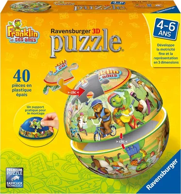 Produktbild von Puzzle a sfera 3D Franklin 40 Teile