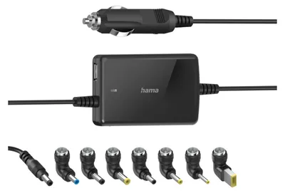 Obrázok produktu pre Napájací zdroj HAMA pre notebooky univerzálny 12-15V 15-19V/70W 8x adaptér