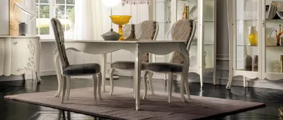 Obrázok produktu pre Klassischer Tisch Holztisch Barock Rokoko Speisesaal Königlicher Speisetisch