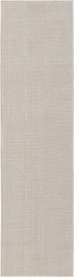 Image de benuta tapis intérieur & extérieur Lou Blanc 80x300 cm tapis de salon tapis d’extérieur couloir motif moderne poil ras scandinave