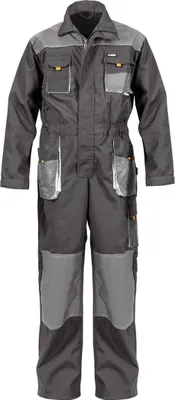Image de Combinaison de travail Comfort Plus Taille XXL Couleur Gris Protection Oxford 9 Poches VITO