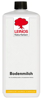Produktbild von LEINOS 920 Bodenmilch 1 Liter | Pflegemittel für geölte, gewachste und lackierte Fußböden |  Holz, Kork und Linoleum | ergibt seidenglänzende Oberfläche