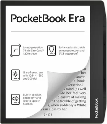 Produktbild von Pocketbook Era - eBook-Reader - Linux 3.10.65 - 16 GB - 17.8 cm (7")