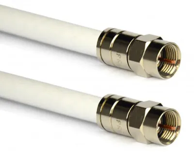 Produktbild von PremiumX 5m Sat Antennenkabel Digital Innenleiter REINES KUPFER mit F Kompressionsstecker XCon S6 | PREMIUM HDTV Kabel | Koaxialkabel | F-Stecker zu F-Stecker