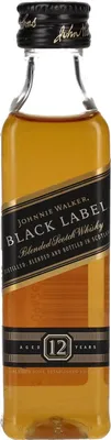 Immagine prodotto di Johnnie Walker BLACK LABEL 12 Years Old Blended Scotch Whisky PET 40% Vol. 0,05l