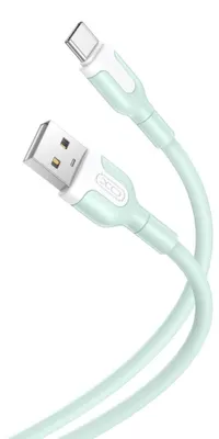 Produktbild von Starkes XO NB212 USB-C-Ladekabel (1,0 m, 2,1 A, Grün)